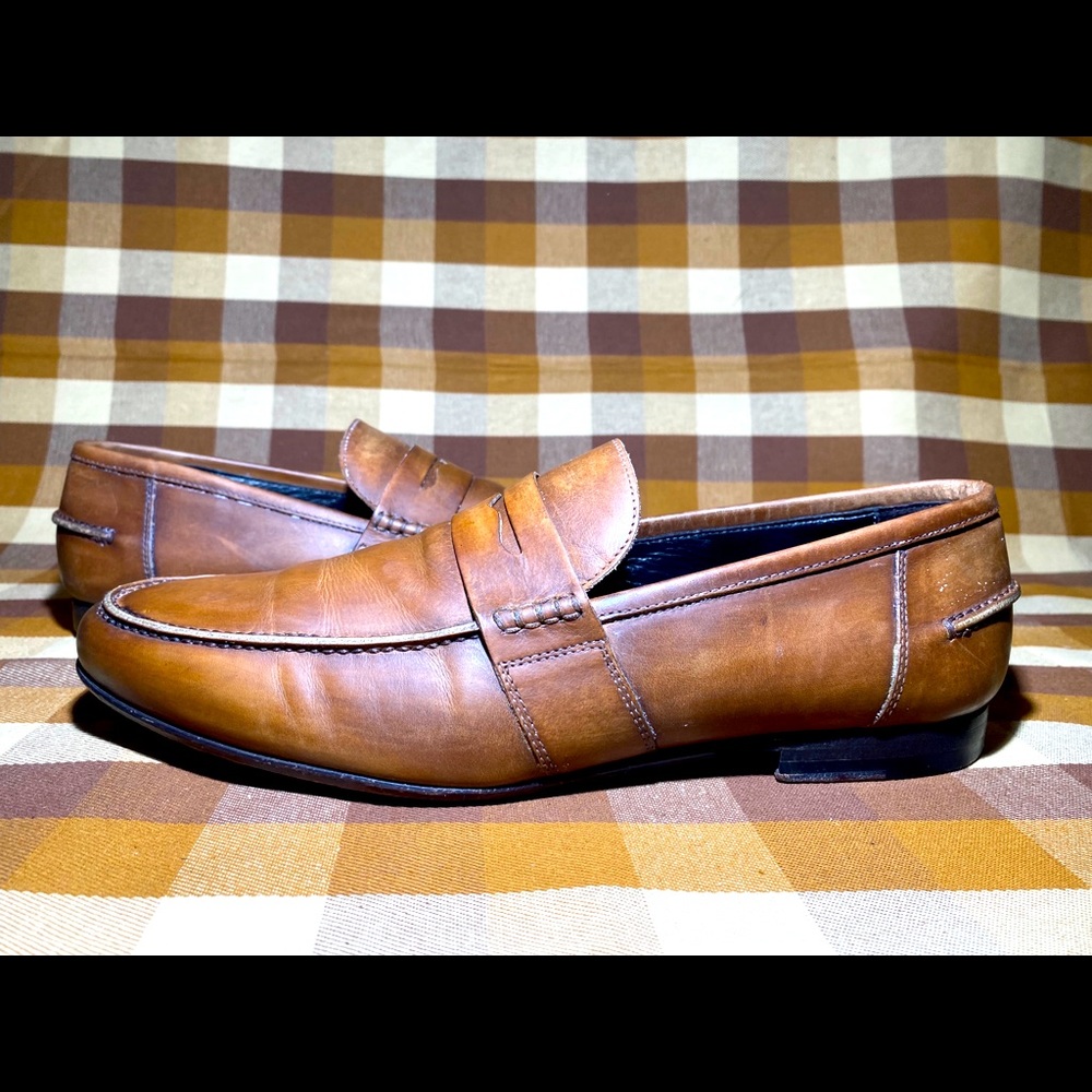 M. Gemi Mens Dress Shoe Loafers Made In Italy Size Euro 42/9 US
